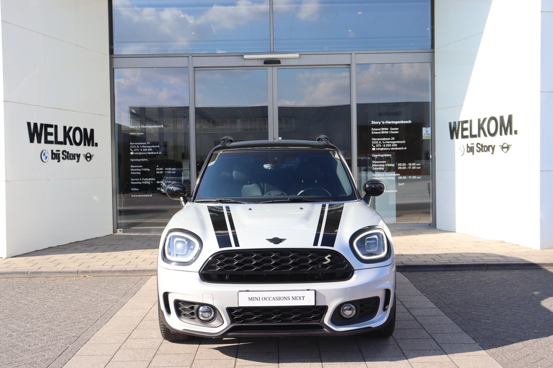 MINI Countryman Cooper SE ALL4 JCW Automaat / Achteruitrijca, Auto's, Mini, Dealer onderhouden, Gebruikt, Countryman, Met garantie (alle)