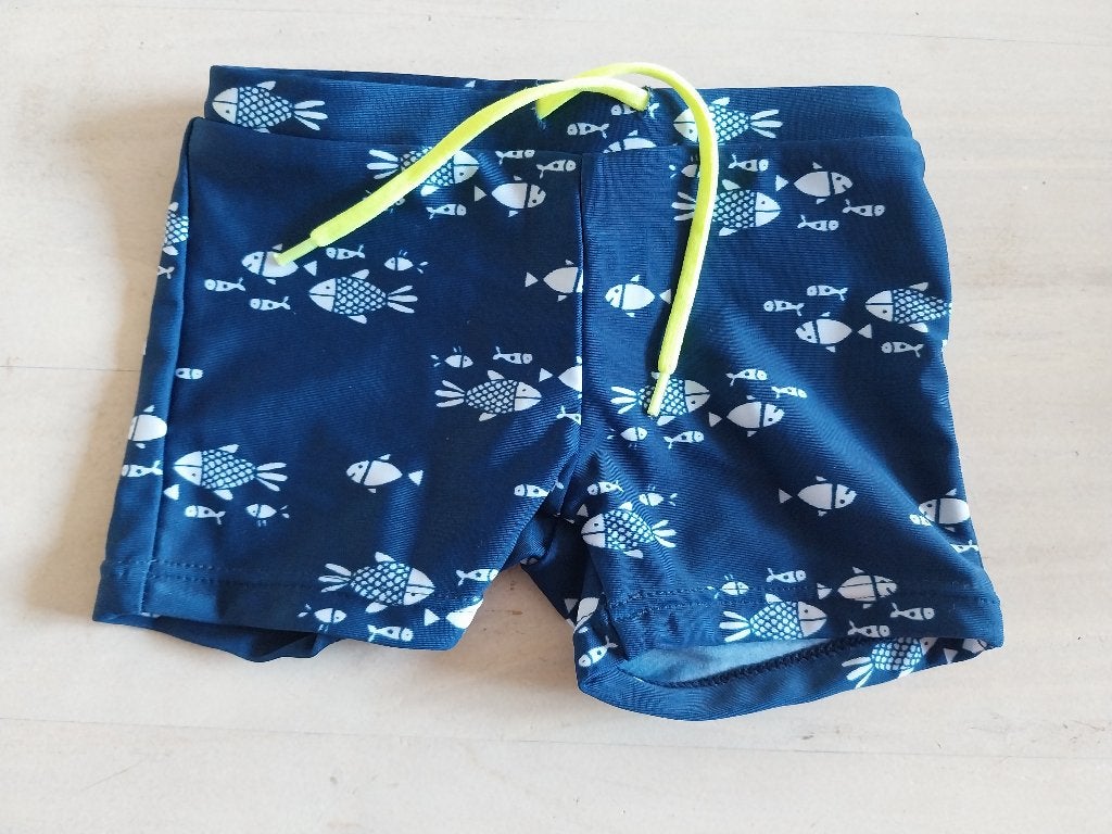 Hema zwembroekje boxer donker blauw maat 74/80, Ophalen of Verzenden, Zo goed als nieuw, Maat 74, Hema