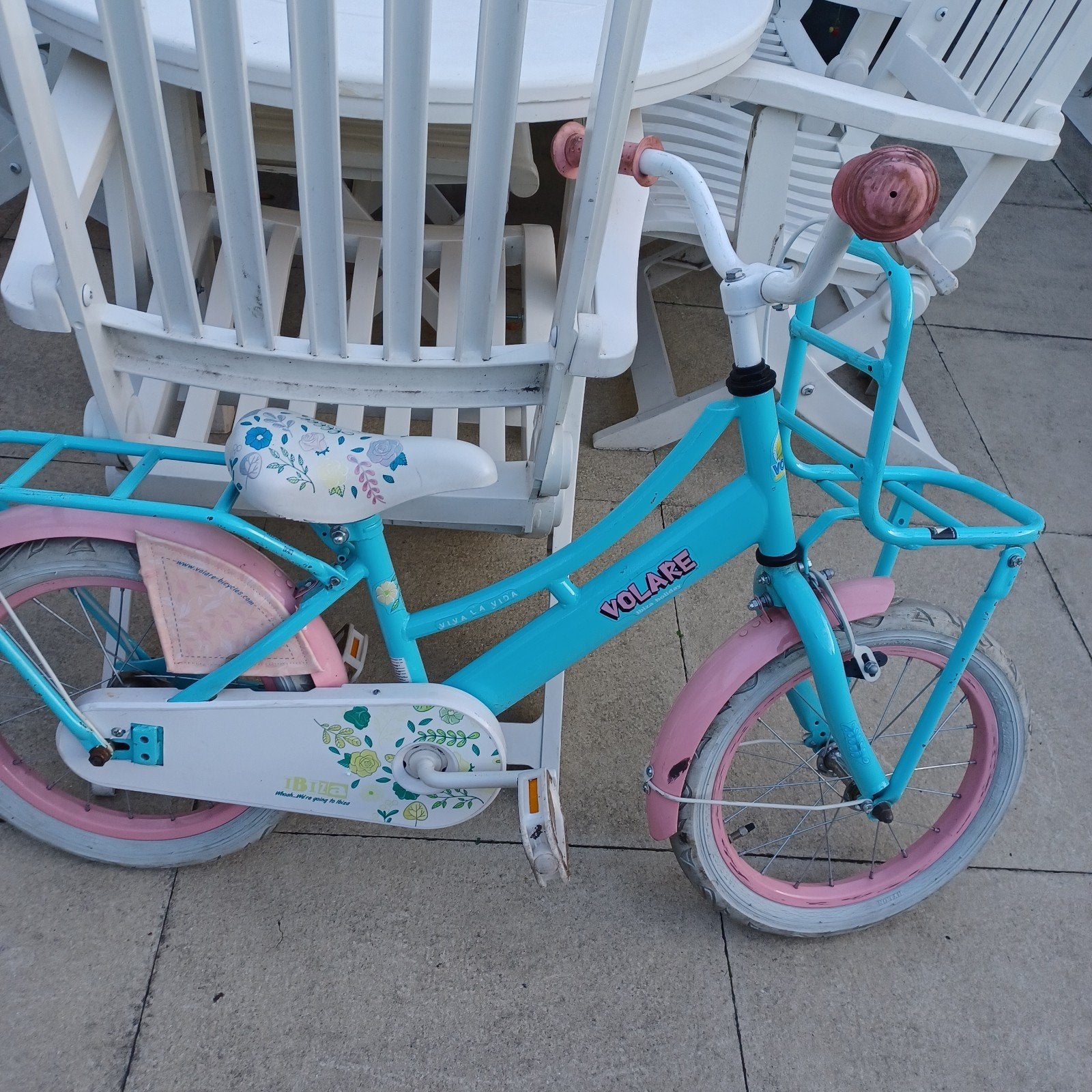 16 inch meisjesfiets/kinderfietsje /kinderfiets 25€, Ophalen, Gebruikt, 16 tot 20 inch