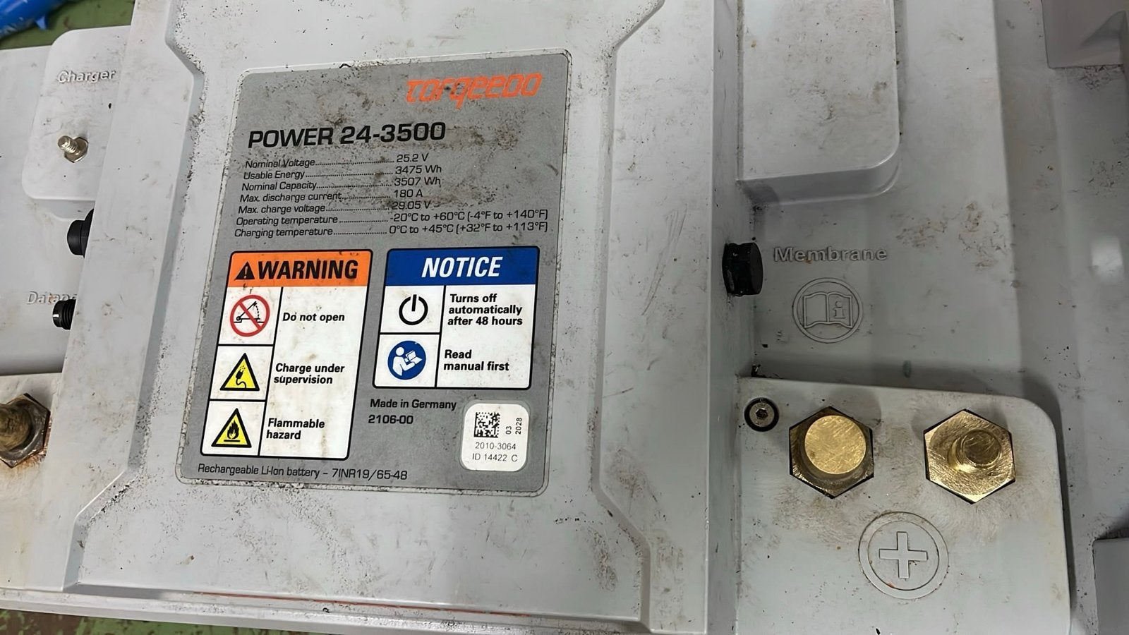 Torqeedo Power 24-3500 Lithium Accu - Zeer Goede Staat, Ophalen, Zo goed als nieuw, Motor en Techniek