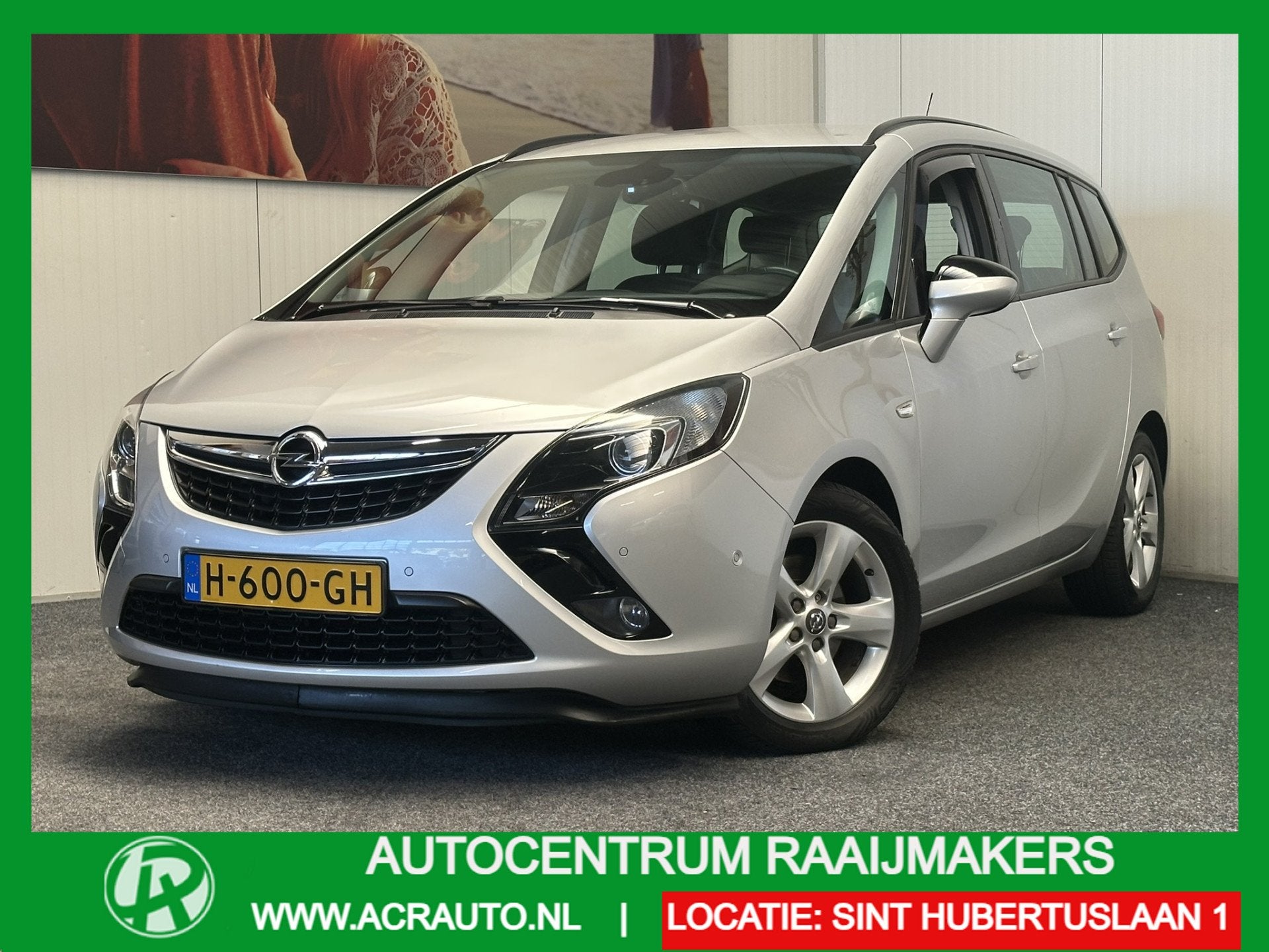 Opel Zafira TOURER 1.4 EDITION AFN TREKHAAK CRUISE CONTROL C, Auto's, Stof, 4 cilinders, Bedrijf, 84 €/maand