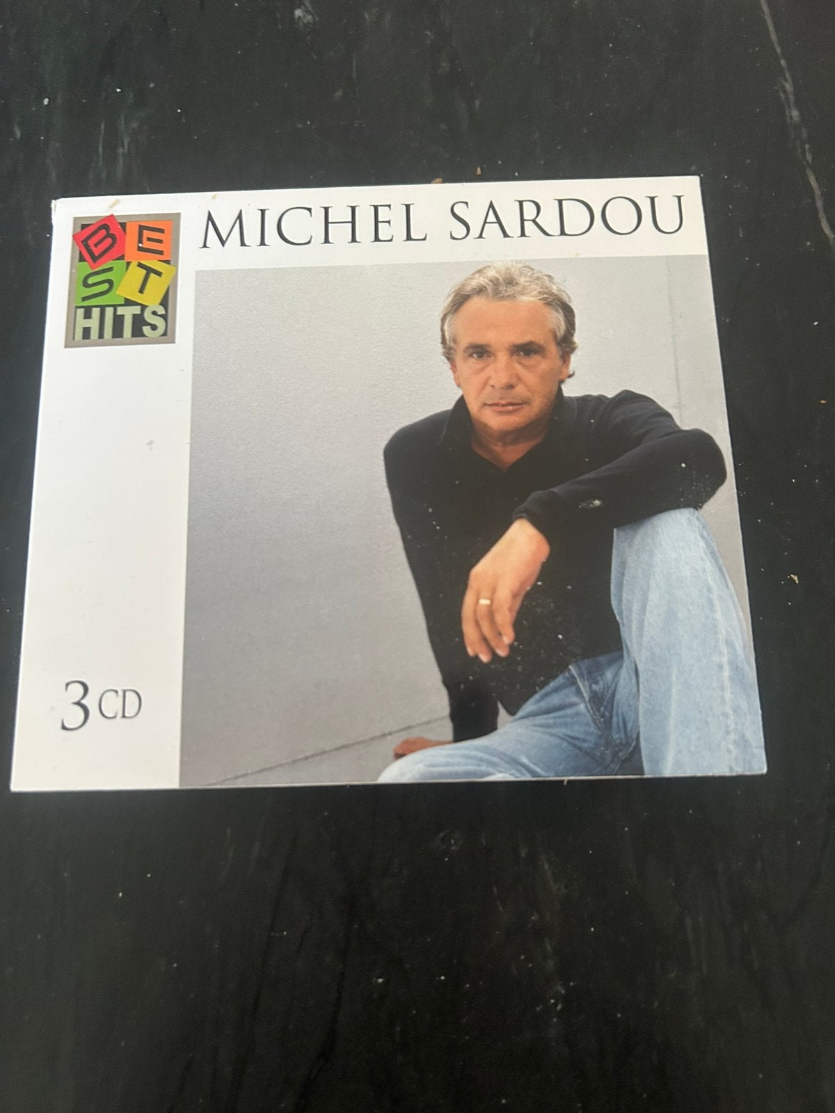 MICHEL SARDOU BEST HITS box 3 CD 2016, Boxset, Pop, Ophalen of Verzenden, Zo goed als nieuw