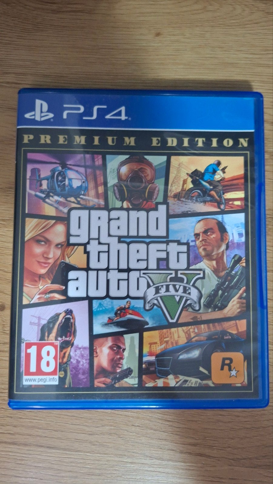 Grand Theft Auto V Premium Edition | PS4, Spelcomputers en Games, Online, Vanaf 18 jaar, Zo goed als nieuw, 3 spelers of meer