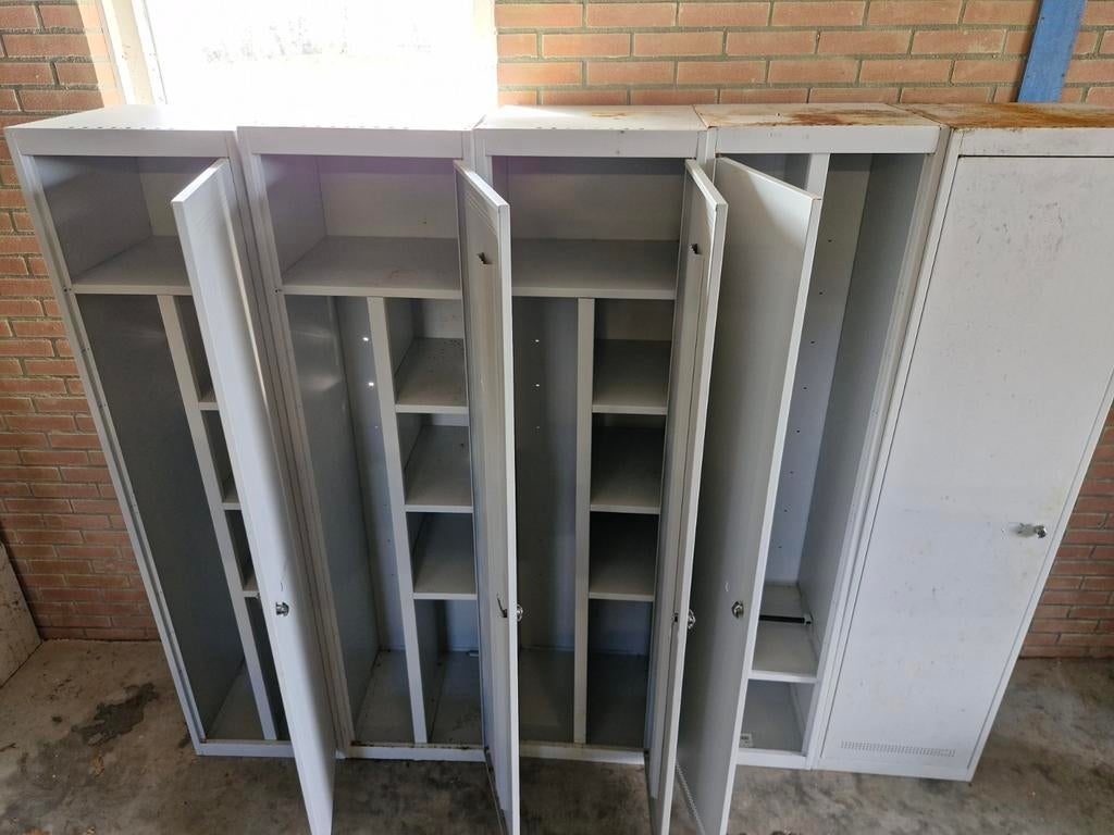 Lockerkasten 5 stuks 1 koop, Ophalen of Verzenden, Gebruikt, Metaal