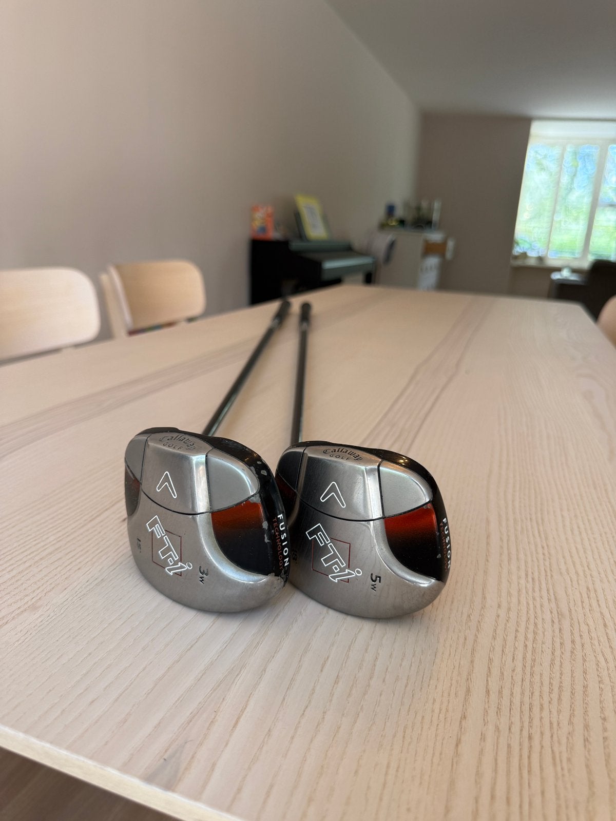 Callaway Fusion Squareway Houten 5&3 set, Set, Gebruikt, Callaway, Ophalen of Verzenden