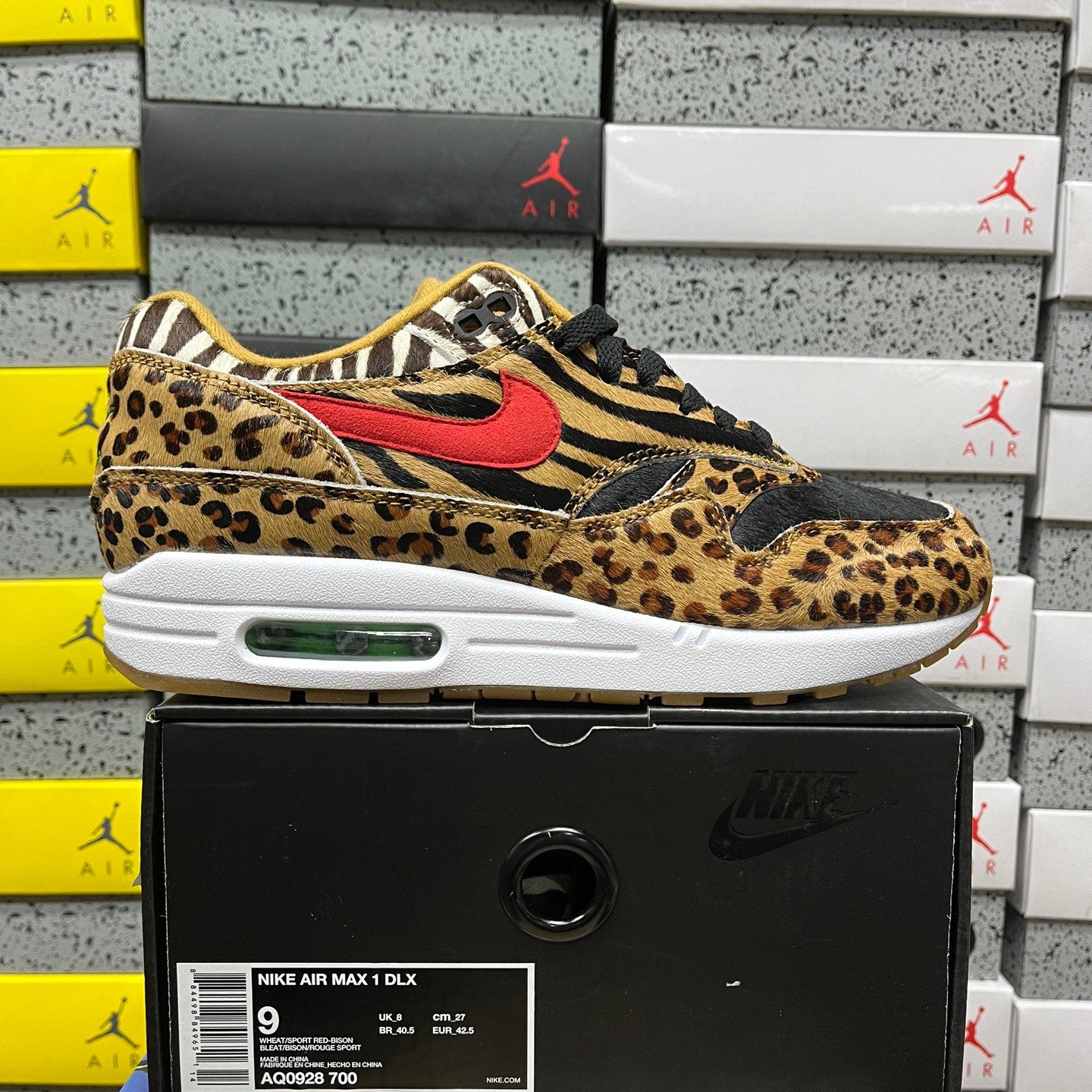 Nike Air Max 1 Atmos Animal Pack 2.0 | Maat 36 TM 46 | Nieuw, Kleding | Heren, Schoenen, Ophalen of Verzenden, Zo goed als nieuw