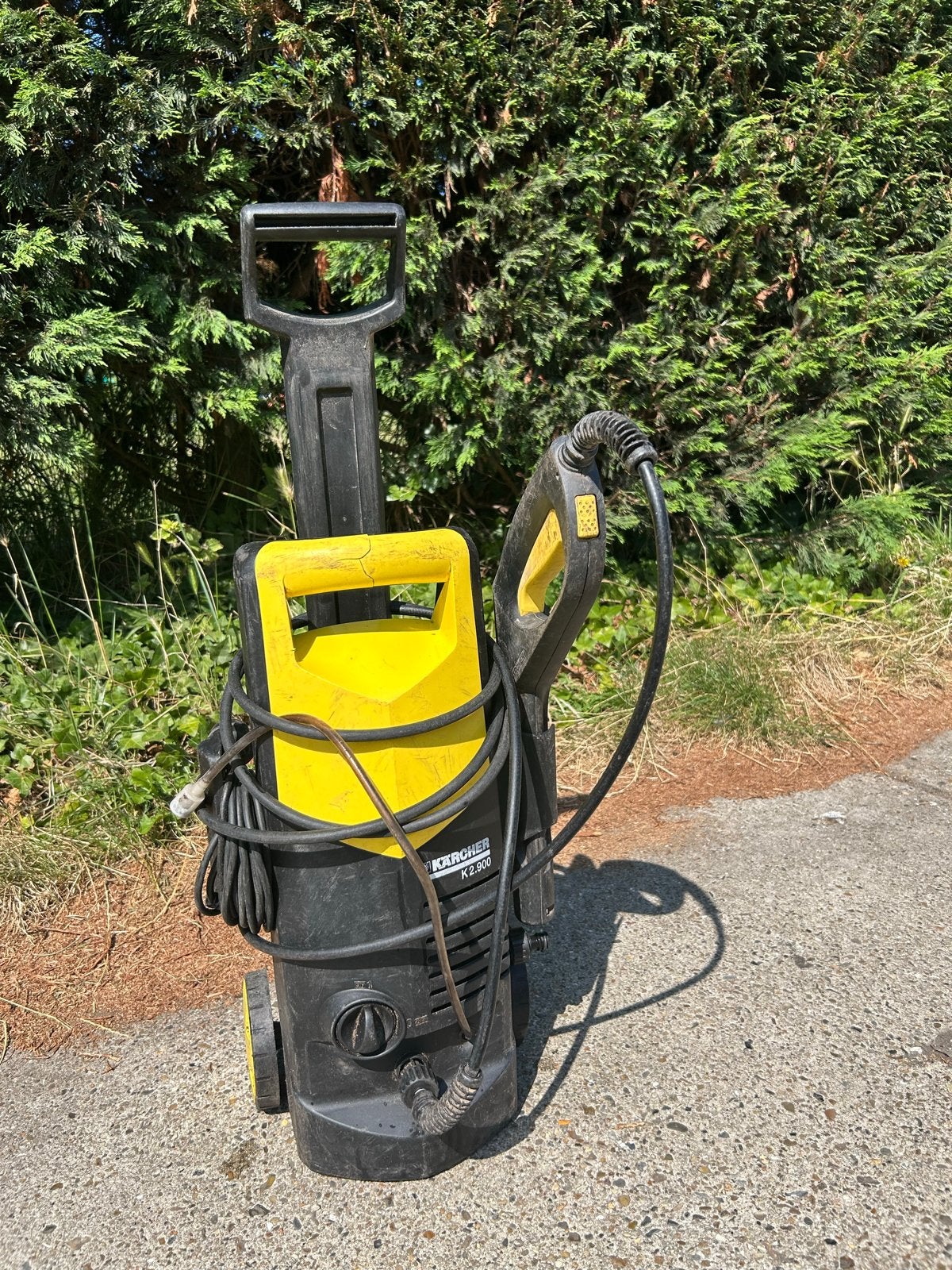 Karcher K2.900 hogedrukreiniger met Vario Power spuitlans, Ophalen