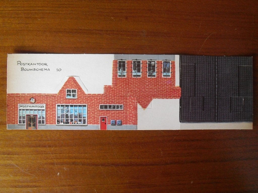 De Gruyter Minidam Bouwplaat - Postkantoor, Overige merken, Gelijkstroom of Wisselstroom, Brug, Tunnel of Gebouw, Ophalen of Verzenden