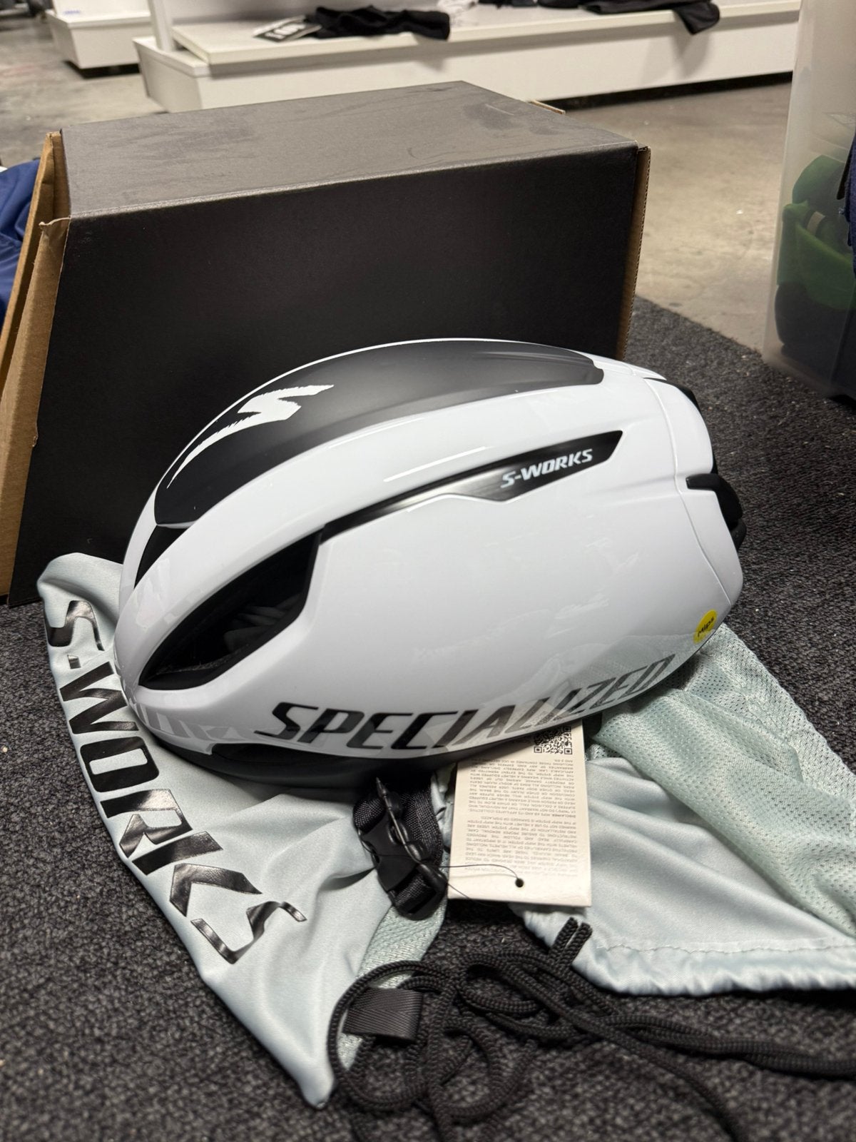 Specialized sworks evade 3 wielerhelm nieuw maat L, J, Nieuw, Ophalen of Verzenden, Helm