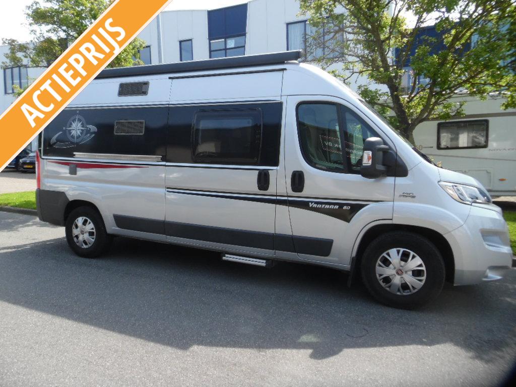 Hobby Vantana De Luxe 60 in prijs verlaagd, Caravans en Kamperen, Campers, Ringverwarming, Fiat, Hobby, Tot en met 2