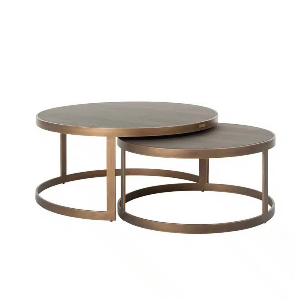 Richmond salontafels opknappers, Ophalen, 50 tot 100 cm, Rond, Zo goed als nieuw