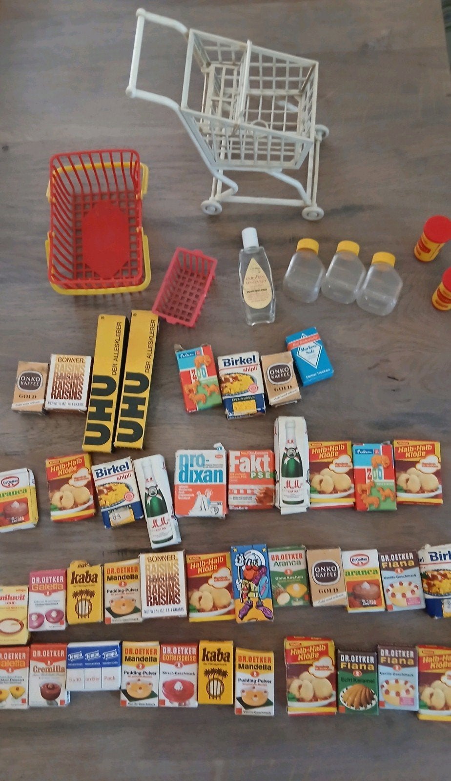 Vintage miniatuur supermarkt speelgoed, Ophalen of Verzenden