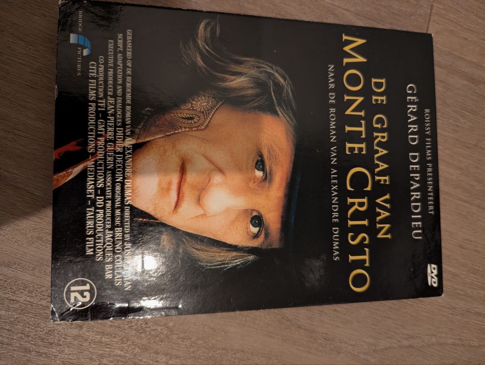 De Graaf van Monte Cristo DVD - Gérard Depardieu, Alle leeftijden, Ophalen of Verzenden, Zo goed als nieuw