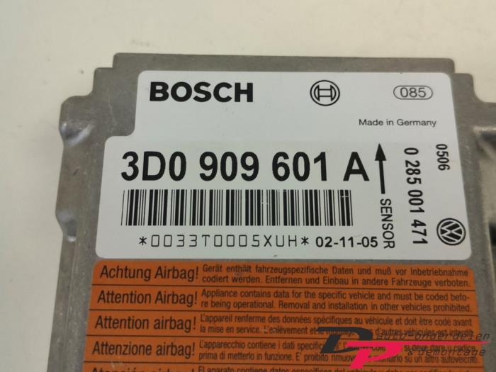 Airbag Module van een Volkswagen Phaeton, Gebruikt, -, Volkswagen, -