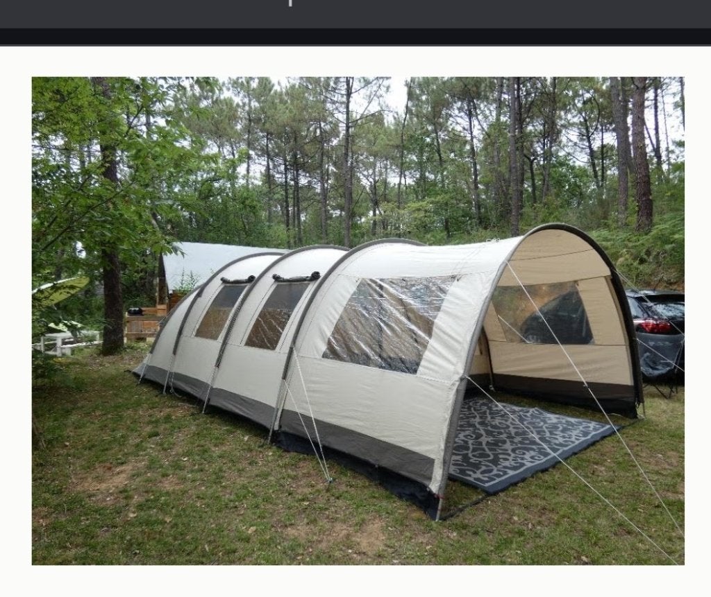 Tunneltent: Basecamp Ambato V Deluxe, Ophalen, Zo goed als nieuw, Tot en met 5