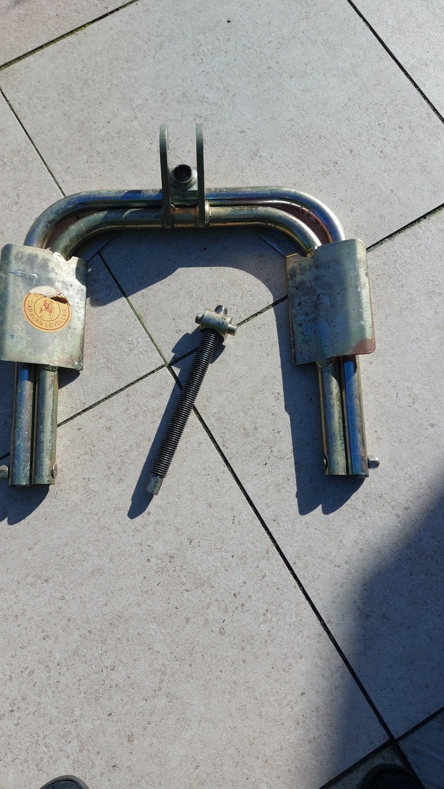 caravan leveller merk Bulldog, Caravans en Kamperen, Ophalen