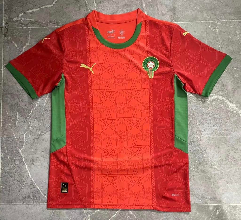 Marokko shirt, Sport en Fitness, Voetbal, Maat XS of kleiner, Ophalen of Verzenden, Zo goed als nieuw, Shirt