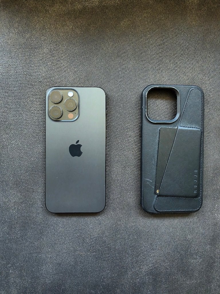 iPhone 15 Pro Max 256GB zwart titanium, IPhone 15 Pro Max, Zo goed als nieuw, 87 %, Zonder simlock