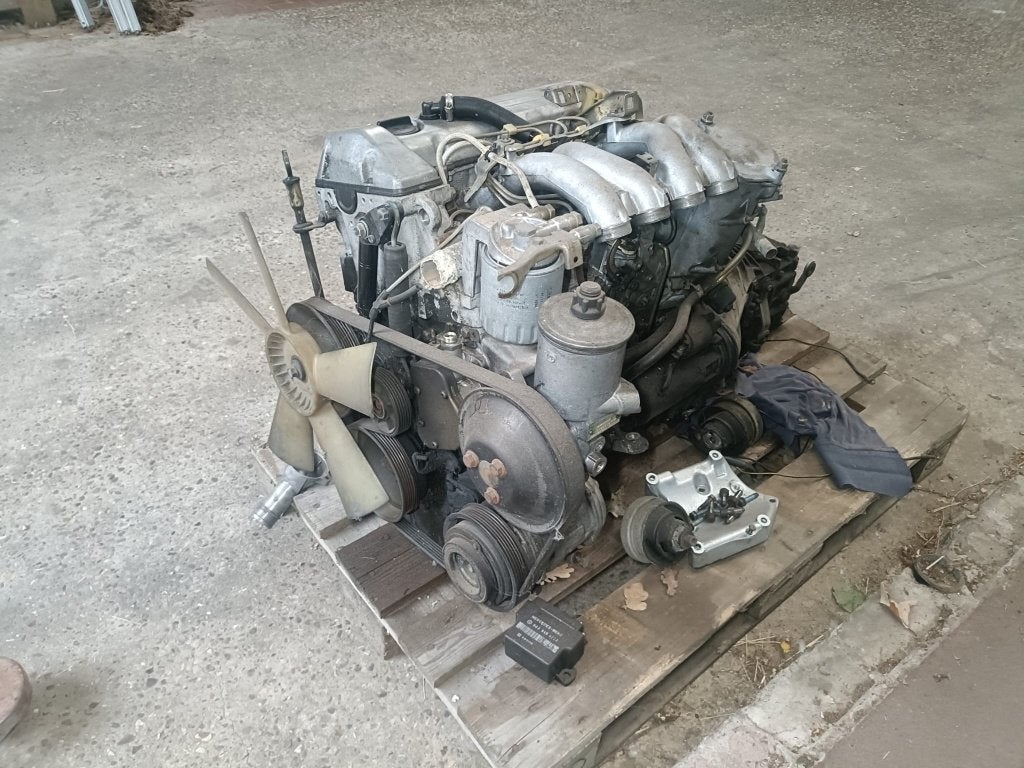 Mercedes OM601 + 717.410 101D KM!, Auto-onderdelen, Motor en Toebehoren, Ophalen, Gebruikt, Mercedes-Benz