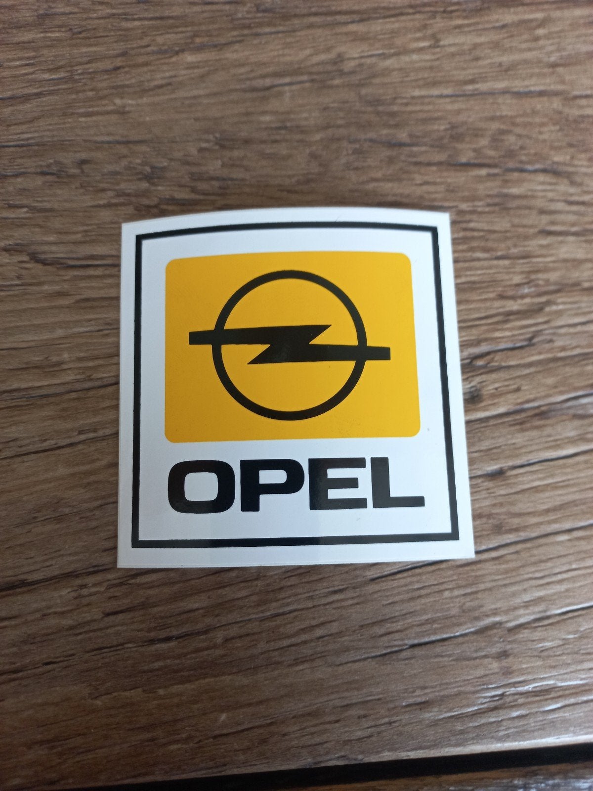 Opel logo sticker - Vintage design, Auto diversen, Autostickers, Ophalen of Verzenden