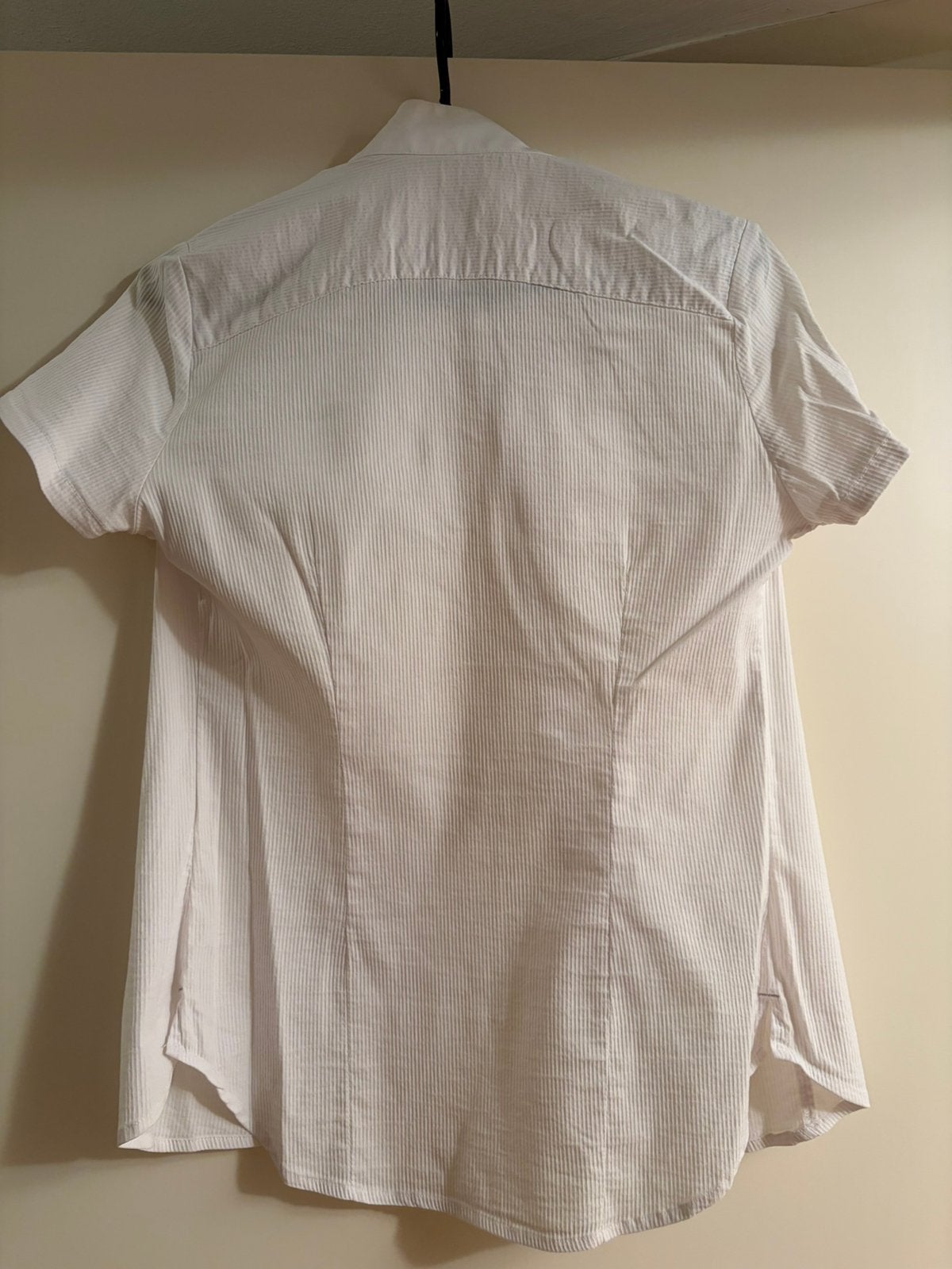 Wedstrijdblouse Wit - Fouganza -S, Dieren en Toebehoren, Paardrijkleding, Fouganza, Ophalen of Verzenden, Zo goed als nieuw, Wit
