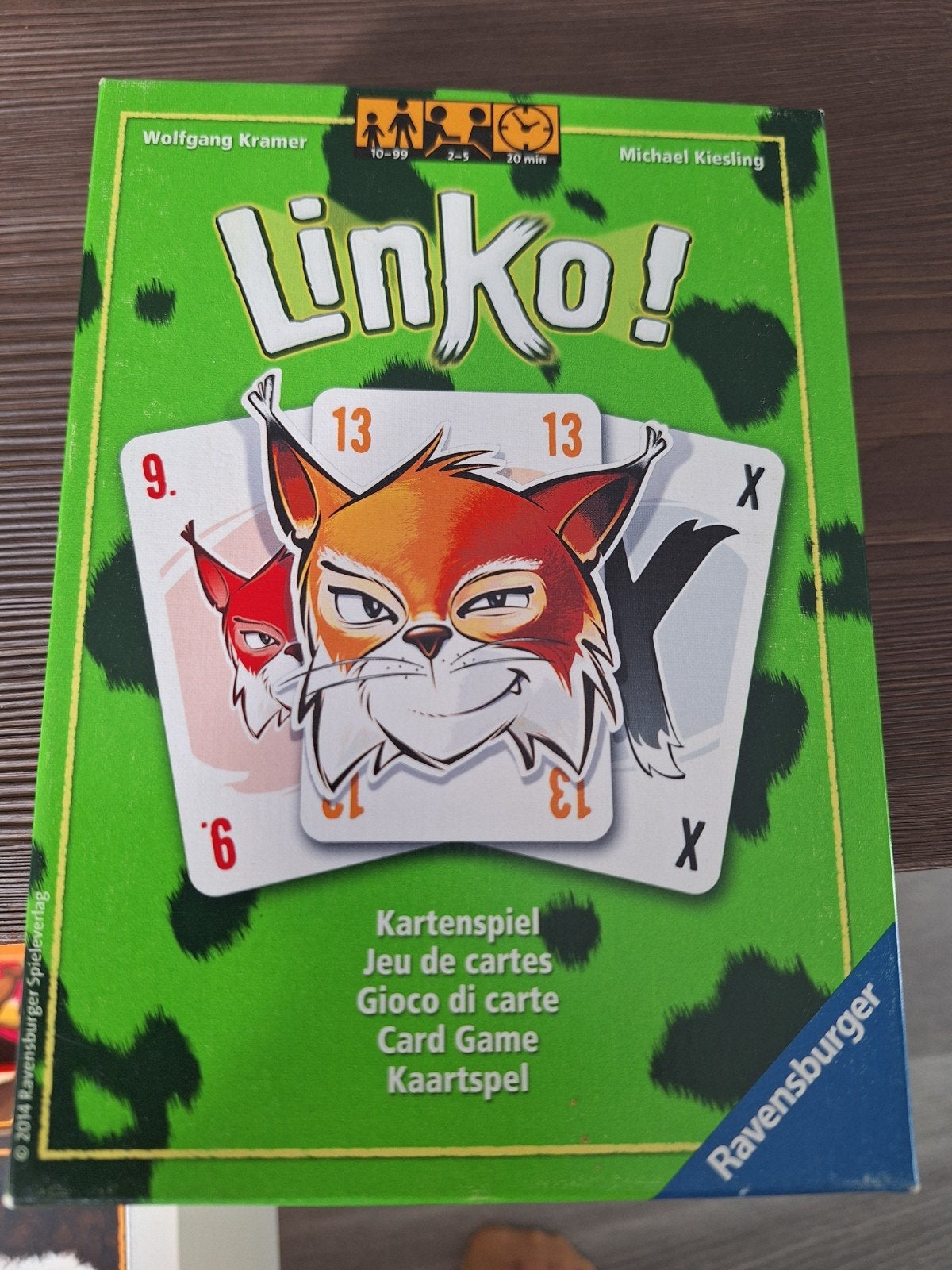Linko! Kaartspel van Ravensburger - Snel en Strategisch, Vijf spelers of meer, Ophalen, Gebruikt, Ravensburger