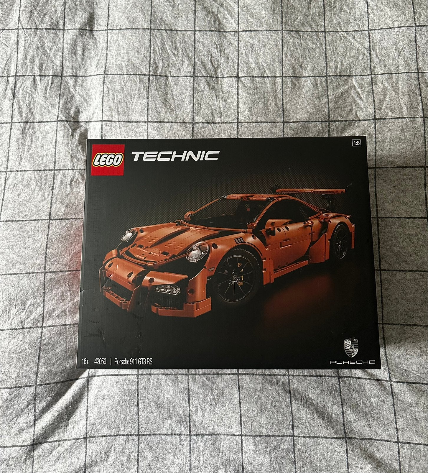 Porsche 911 GT3RS (Model 42056) – Schaal 1:8 – Nieuw in doos, Lego, Nieuw, Ophalen of Verzenden, Complete set
