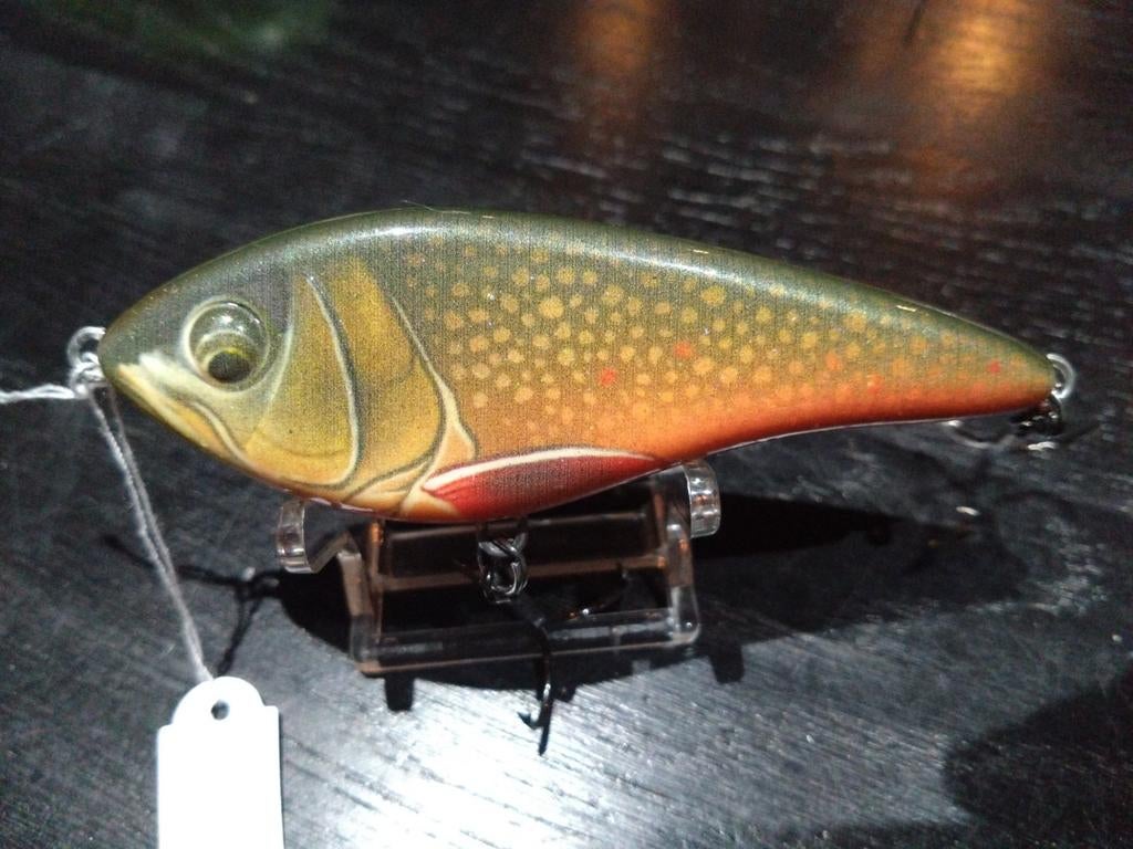 Westin Swim 10cm Sinking 34gr - Bruine Forel, Watersport en Boten, Hengelsport | Roofvissen, Ophalen of Verzenden, Nieuw