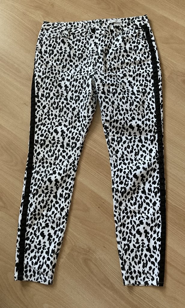 Felize luipaard print SKINNY broek mt 44 MISS ETAM, Meerkleurig, Maat 42/44 (L), Ophalen of Verzenden, Zo goed als nieuw