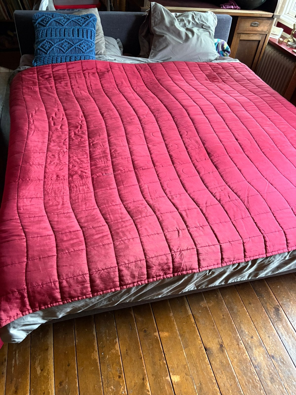 Bed doe een bod, Ophalen of Verzenden, Zo goed als nieuw, Tweepersoons, Overige maten