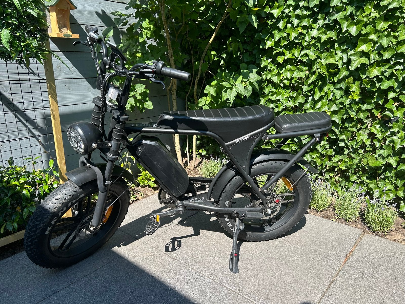 La Souris E-Father V8 E-bike - Zo goed als nieuw, Zo goed als nieuw, Minder dan 47 cm, 50 km per accu of meer, Ophalen