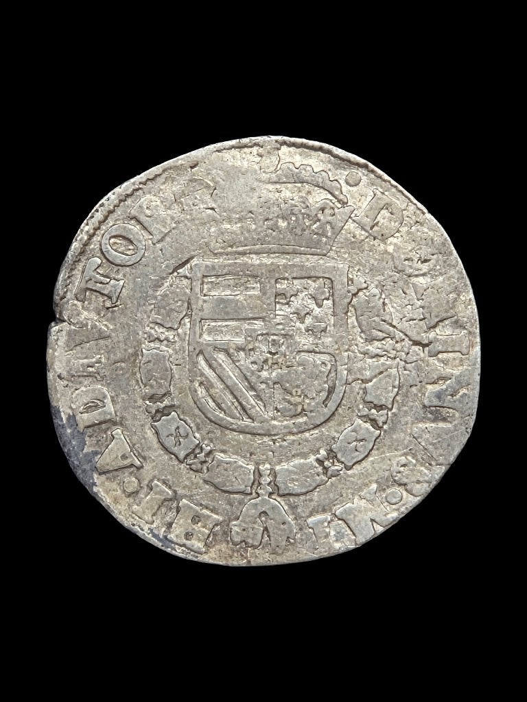 Bourgondische kruisdaalder Utrecht 1586, Vóór koninkrijk, Zilver, Losse munt, Overige waardes