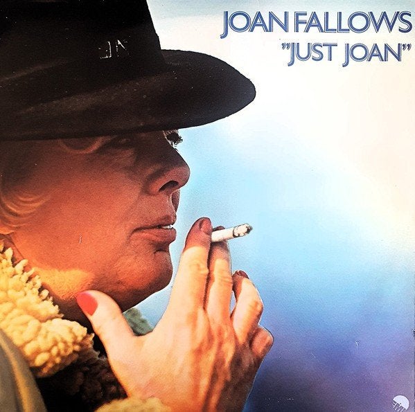 LP - Joan Fallows ‎– Just Joan, LP, Gebruikt, Ophalen of Verzenden, Jazz