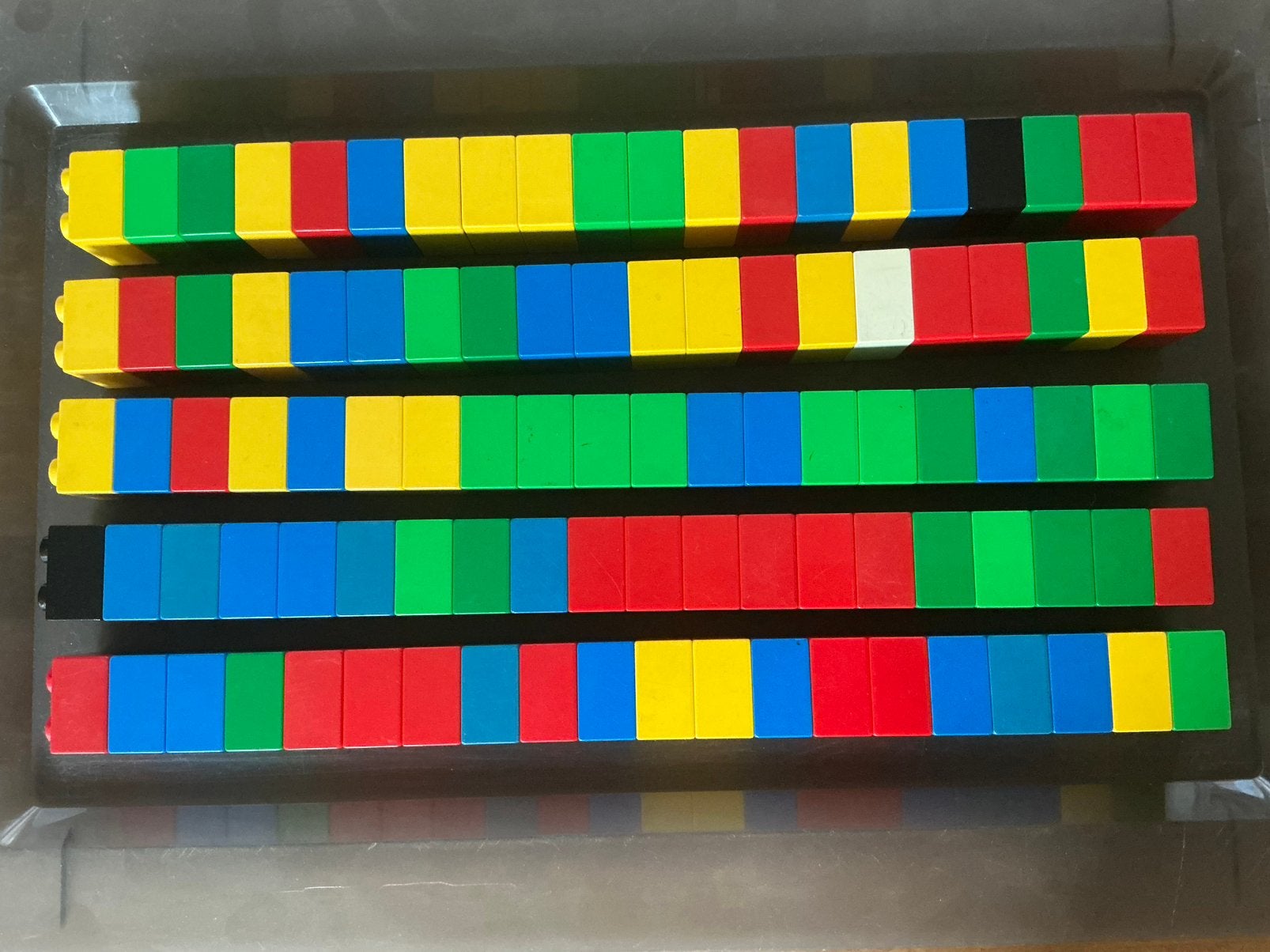 100 Duplo blokken - 4 noppen, Ophalen, Gebruikt, Duplo