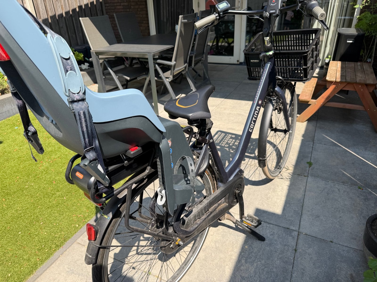 Cortina Common Familie Fiets zonder Kinderzitjes, Velgrem, 50 tot 53 cm, Ophalen, Overige merken