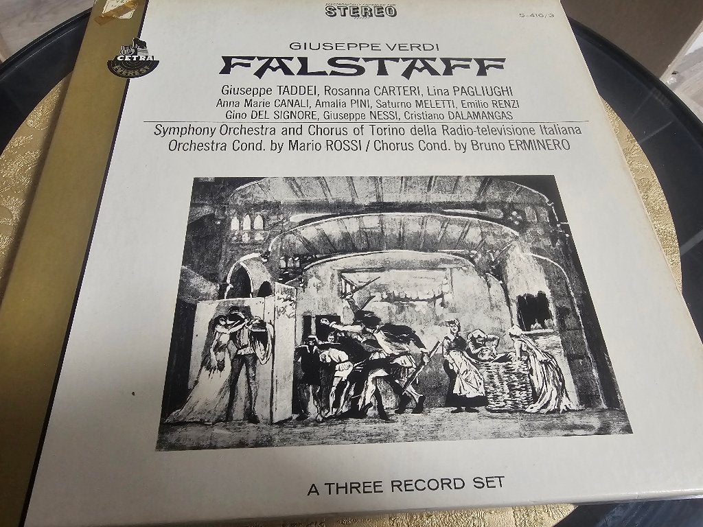 Giuseppe Verdi – Falstaff, Gebruikt, Opera of Operette, Ophalen of Verzenden, Romantiek