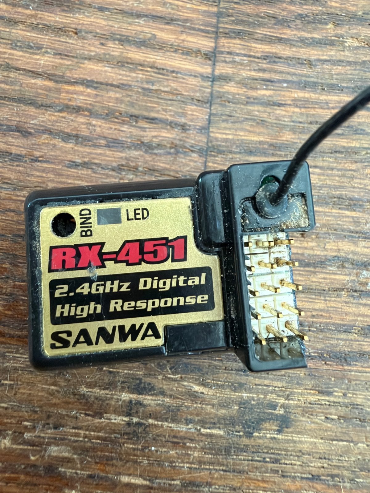 Sanwa ontvanger rx 451 sanwa 2,4 ghz nu 19,95 inkl post, B, Ophalen of Verzenden, C, Onderdeel