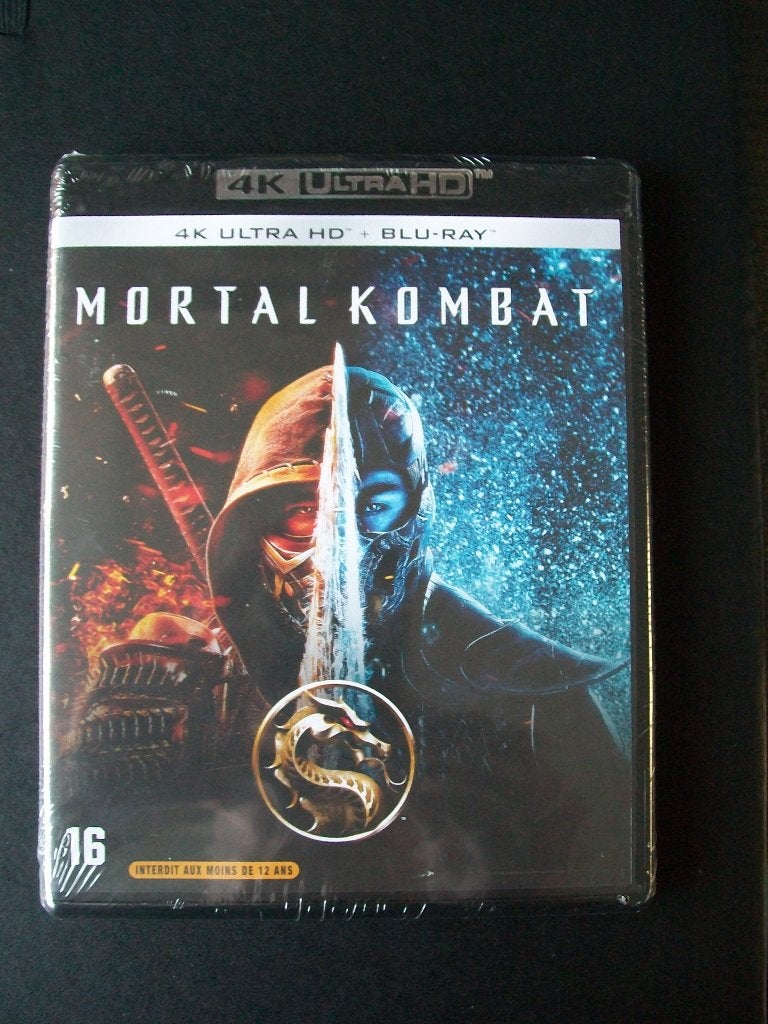 Blu-ray 4K Ultra HD MORTAL KOMAT (2020) nieuw in seal, Engels, Vanaf 16 jaar, Verzenden, Nederlands