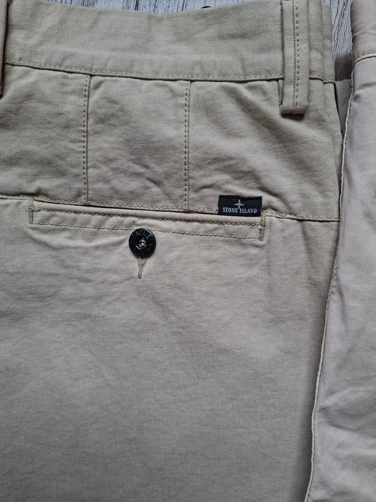 2x ST*NE ISLAND chino W32, Maat 48/50 (M), Beige, Nieuw, Ophalen of Verzenden