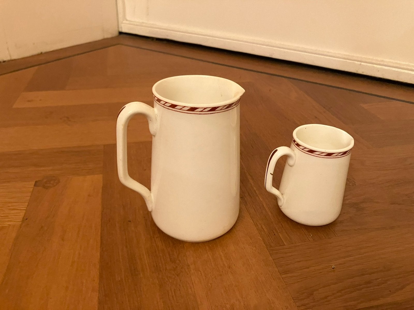 Engelse vintage melk- en roomkannetjes, Overige typen, Ophalen of Verzenden, Zo goed als nieuw, Overige stijlen