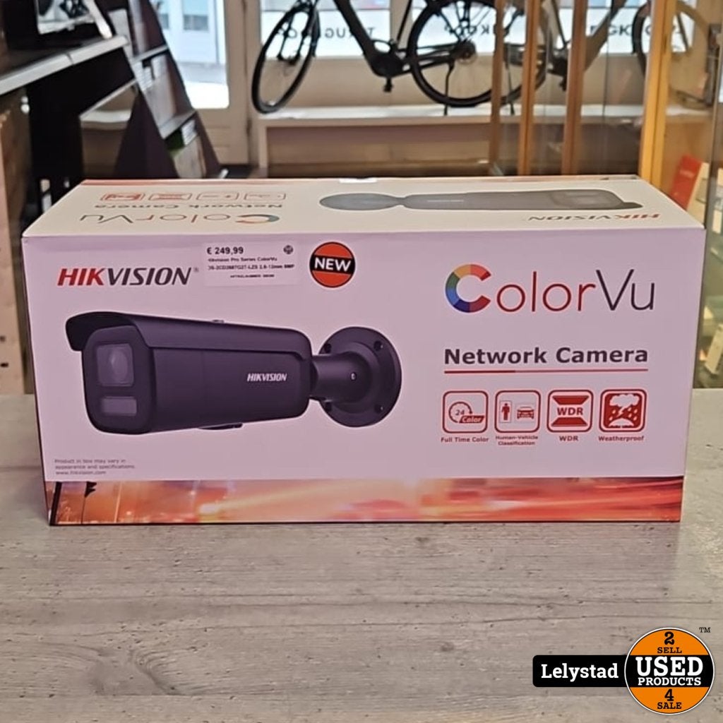 Hikvision Pro Series ColorVu DS-2CD2687G2T-LZS 2.8-12mm 8MP, Huis en Inrichting, Hikvision, Gebruikt, https://www.hikvision.com/en/support/contact-us/