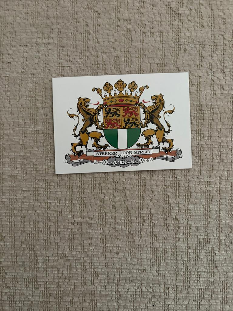 Feyenoord sticker, Verzenden, Nieuw, Overige typen