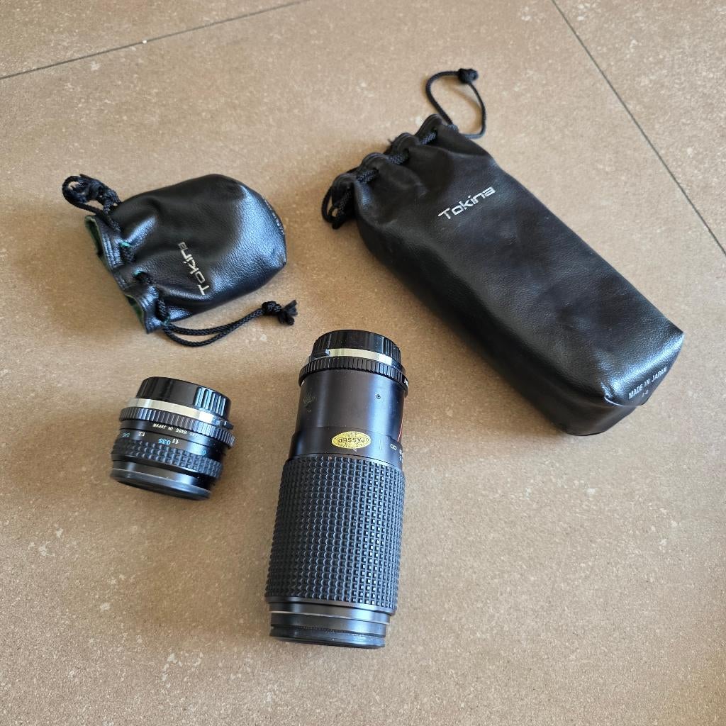 Twee Tokina lenzen - 28 mm & 80-200 mm, Ophalen of Verzenden, Zo goed als nieuw, Overige typen, Zoom