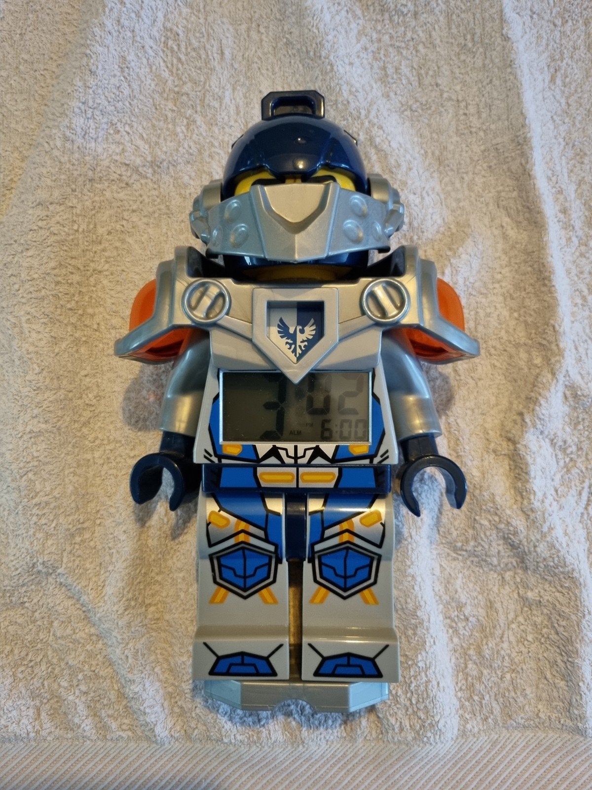 Legopop met klok, Ophalen of Verzenden
