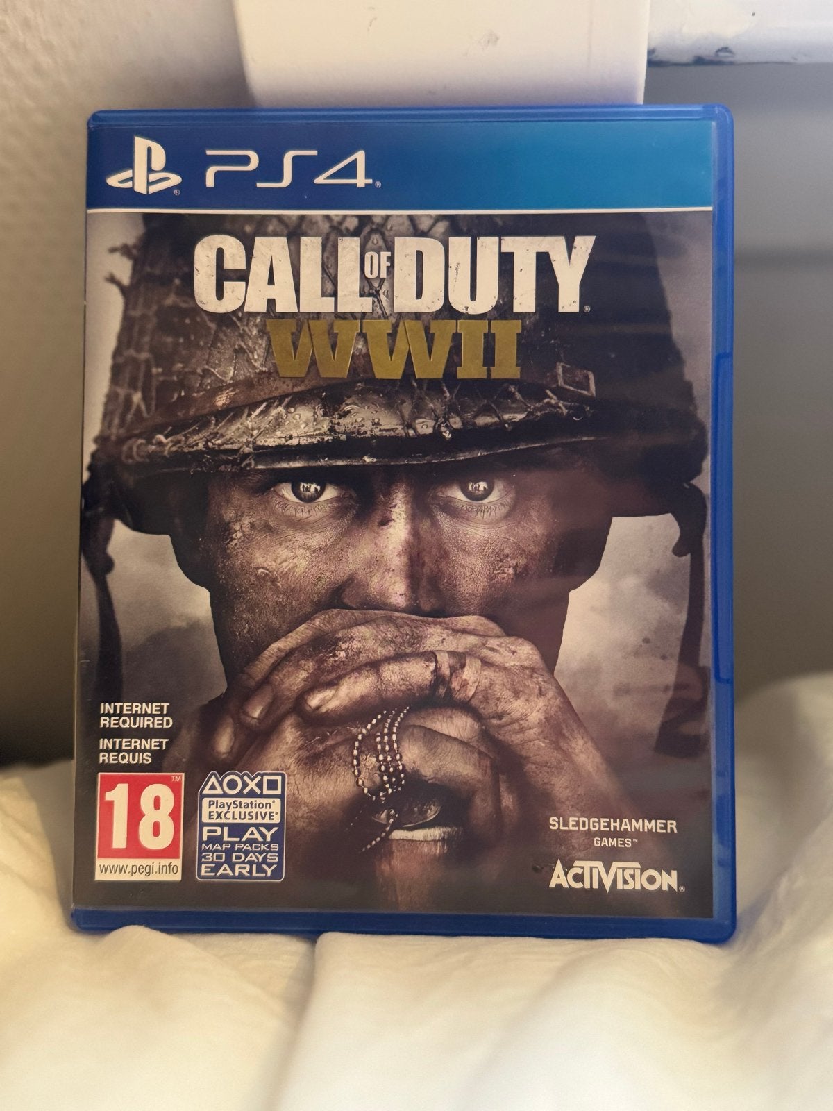 Call of Duty WWII PS4 - Zo goed als nieuw, Online, Vanaf 18 jaar, Shooter, Ophalen of Verzenden