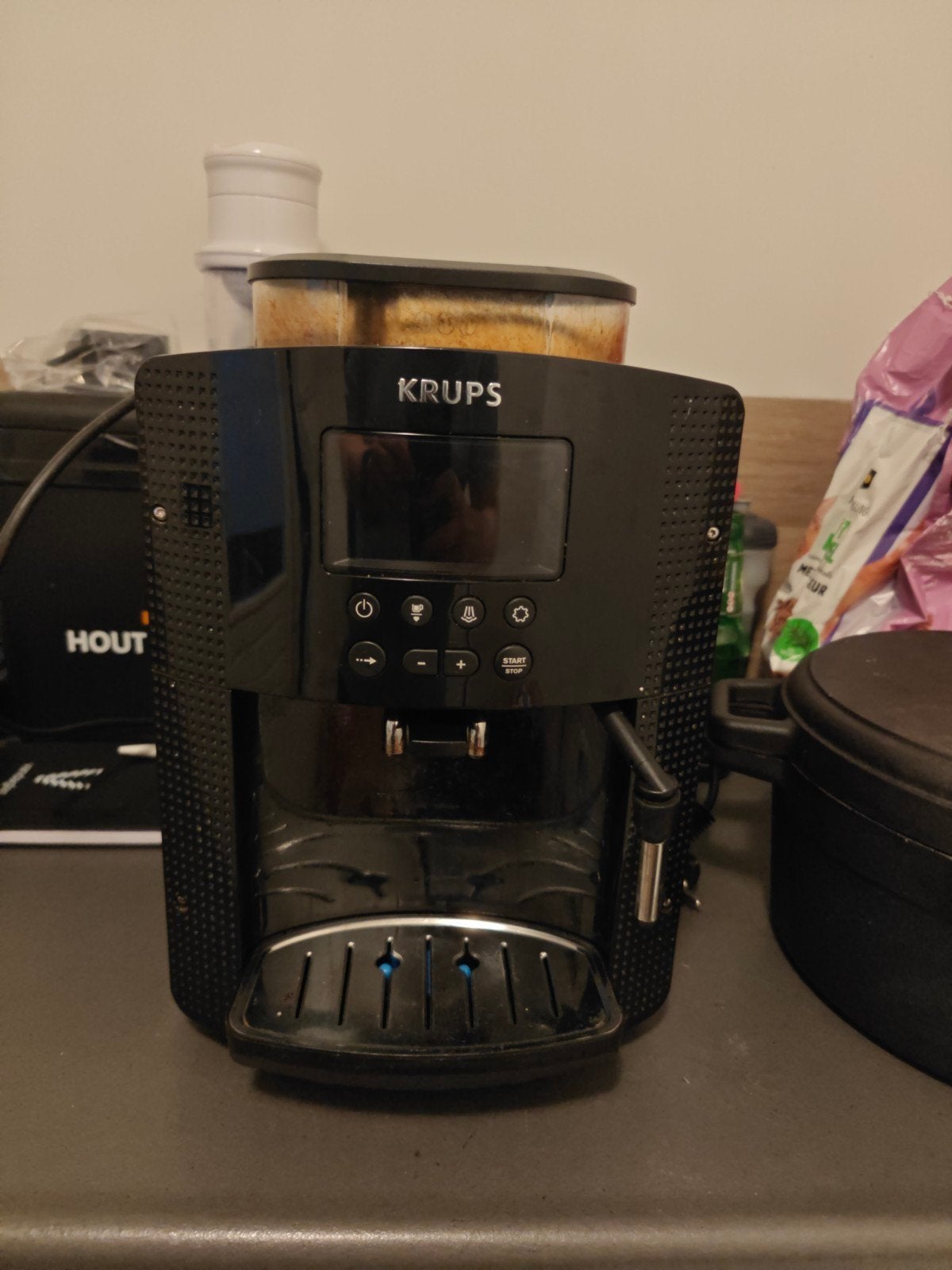 gebruikte Krups koffie apparaat, Ophalen, Gebruikt, Koffiemachine, Koffiebonen