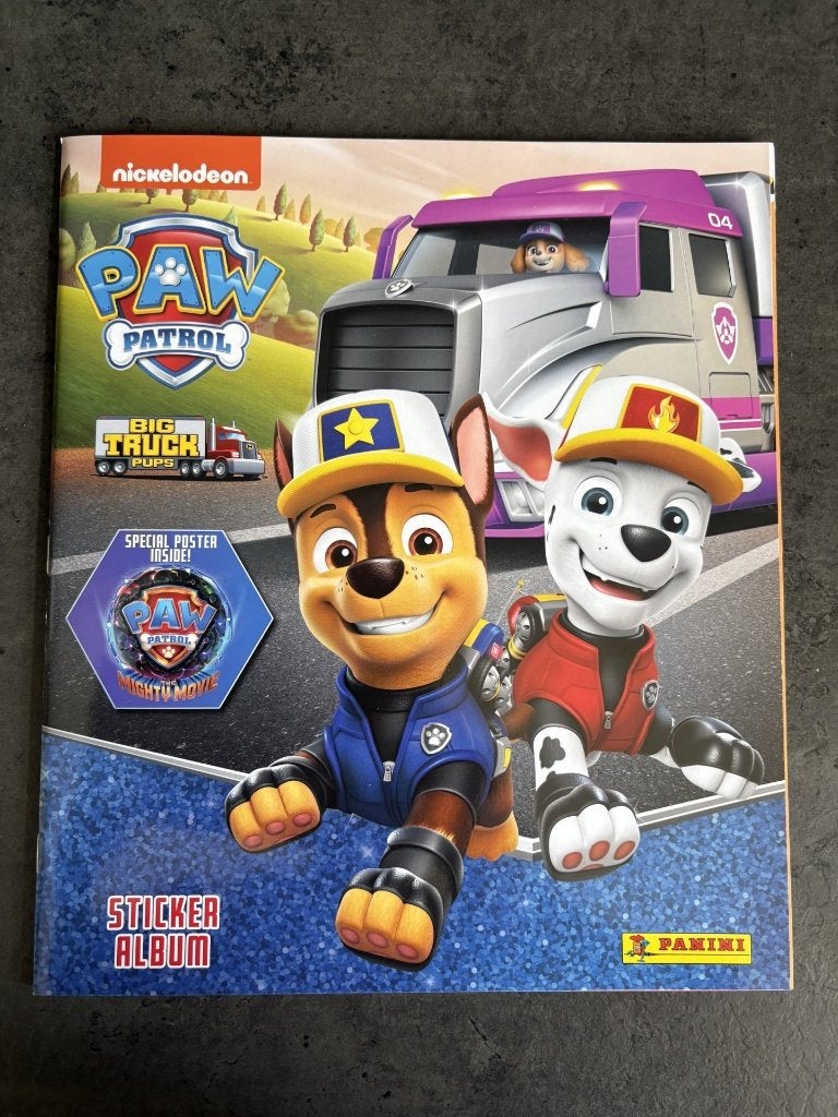Paw Patrol - Big Truck Pups - Leeg album - Duits, Ophalen of Verzenden, Nieuw