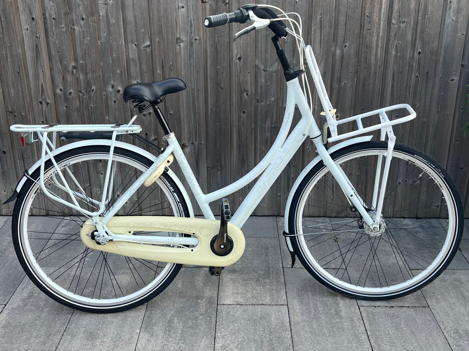 Tekoop Gazelle lady lu transportfiets 3 versnellingen., Ophalen, Gebruikt, Trommelrem, Gazelle