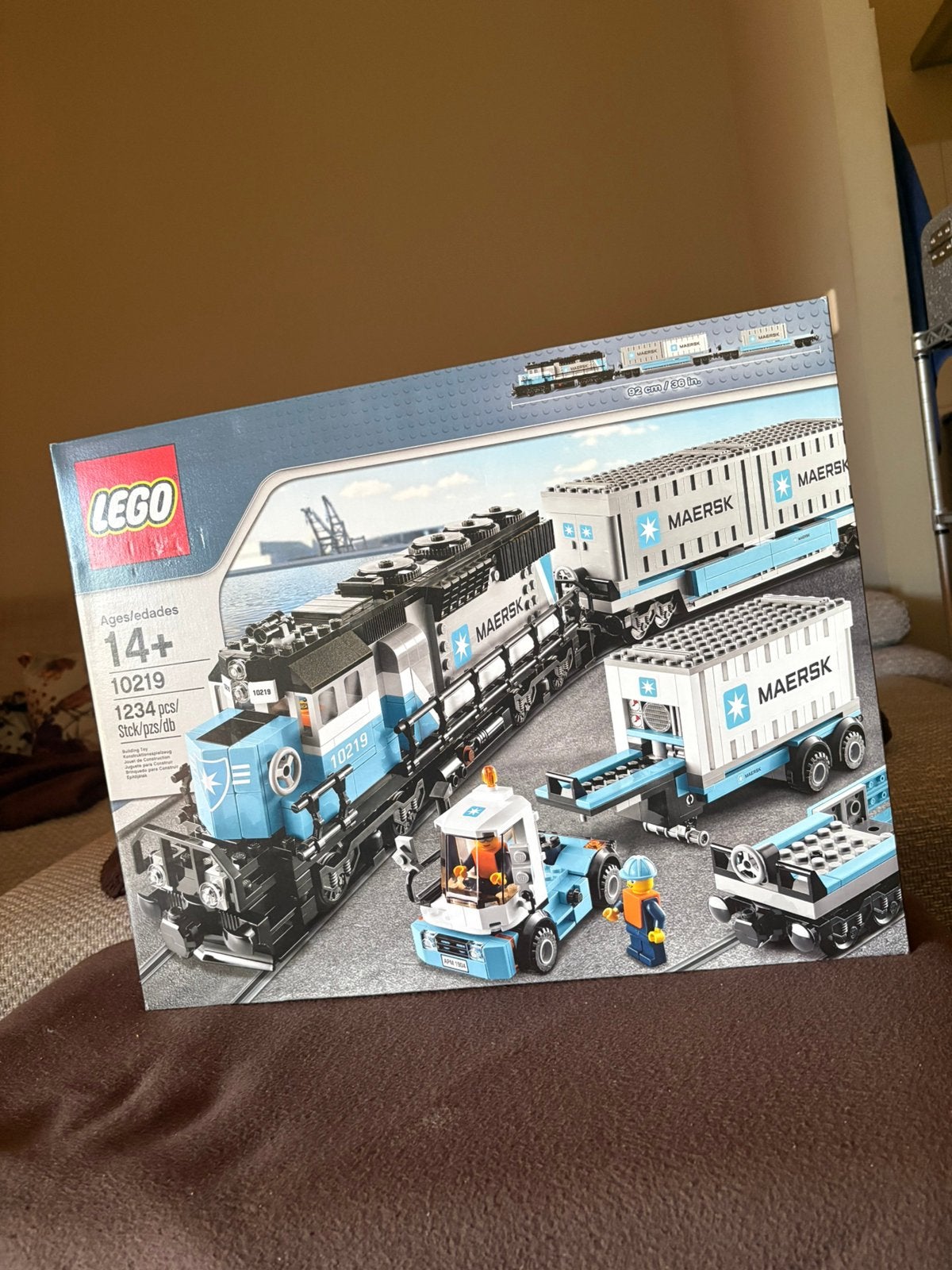 Lego 10219 Maersk Train, Kinderen en Baby's, Speelgoed | Duplo en Lego, Ophalen, Nieuw