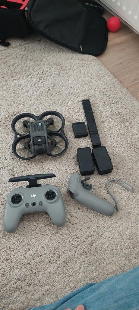 DJI Avata FPV Drone met Remote/motion Controller 2, Audio, Tv en Foto, Drones, 250 tot 900 gram, 5 tot 10 kilometer, DJI, Topkwaliteit